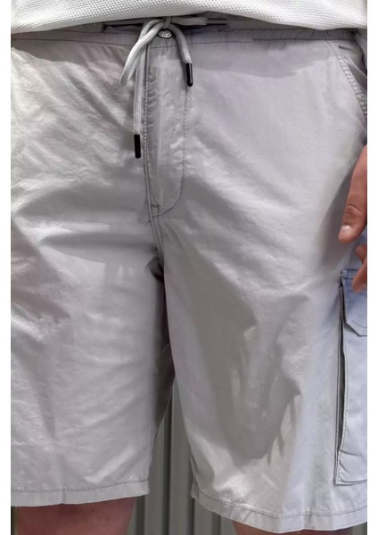 Kargo Cepli Bel Bağcıklı Erkek Şort P-00015442 fırsatları