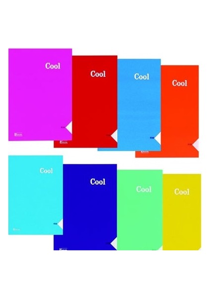 Defter A4 100 Yaprak Çizgili Karışık - 4 Adet