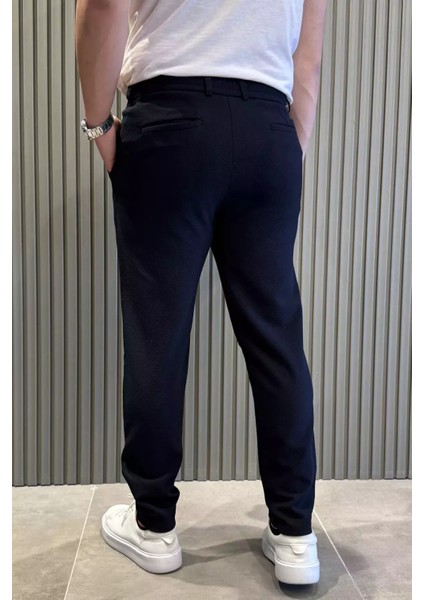 Bel Lastikli Fermuarlı Erkek Jogger Pantolon P-00015482 modelleri