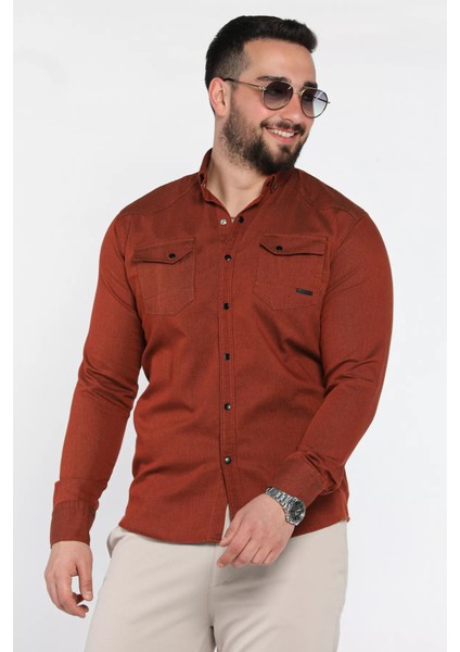 Erkek Çıtçıtlı Gömlek P-00015484 fiyatları
