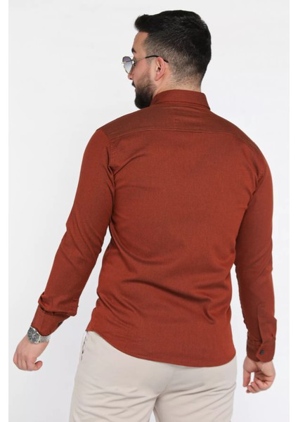 Erkek Çıtçıtlı Gömlek P-00015484 modelleri
