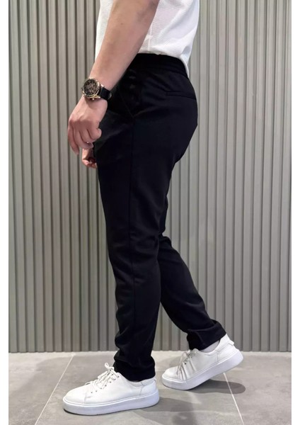 Bel Bağcıklı Düz Paça Erkek Jogger Pantolon P-00015473 fiyatları