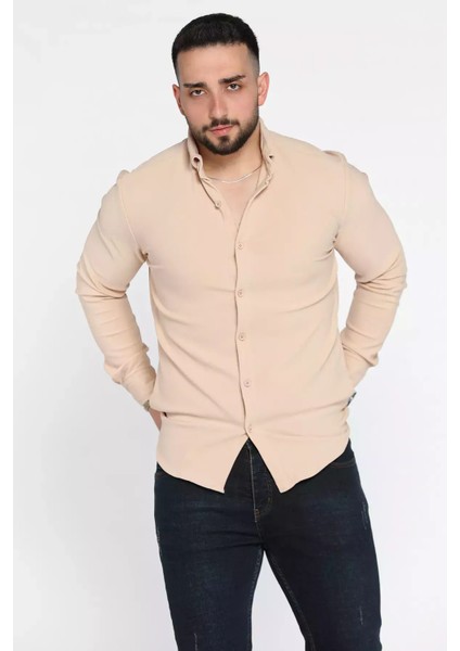 Erkek Uzun Kol Gömlek P-00015485 fiyatları