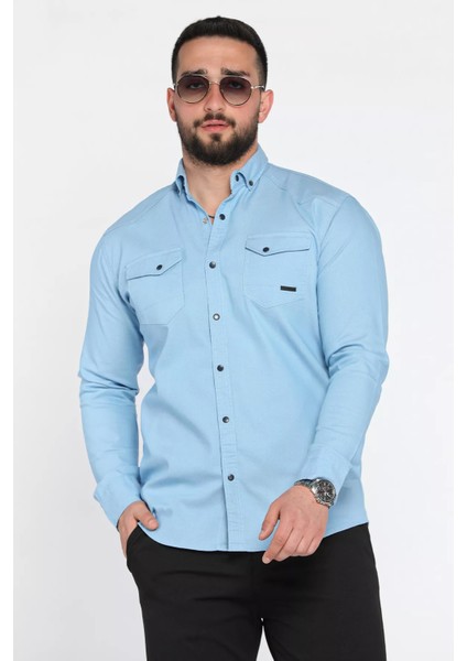 Erkek Çıtçıtlı Gömlek P-00015484