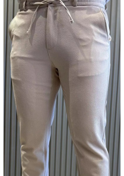 Bel Lastikli Fermuarlı Erkek Jogger Pantolon P-00015482 fırsatları
