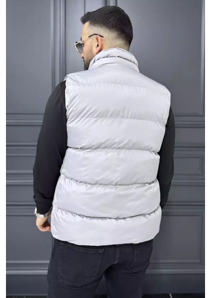 Erkek Çift Cepli Şişme Astarlı Yelek P-00015474