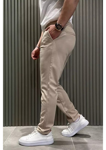 Bel Bağcıklı Düz Paça Erkek Jogger Pantolon P-00015473 fiyatları