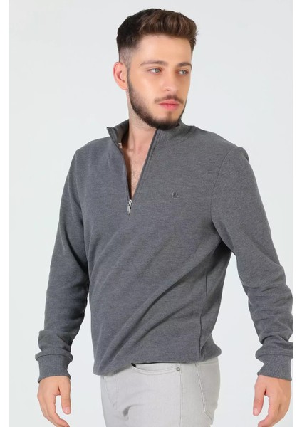 Erkek Fermuarlı Cepli Sweatshirt P-00005335 modelleri