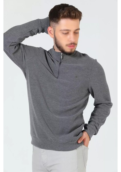 Erkek Fermuarlı Cepli Sweatshirt P-00005335 indirimleri