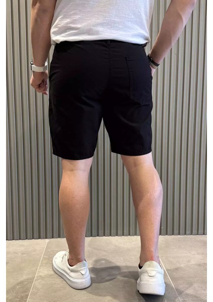Bel Bağcıklı Fermuarlı Erkek Şort P-00015479 modelleri