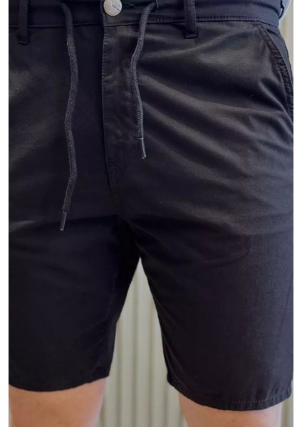 Bel Bağcıklı Fermuarlı Erkek Şort P-00015479 fırsatları