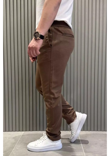 Bel Bağcıklı Düz Paça Erkek Jogger Pantolon P-00015473 fiyatları