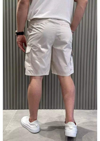 Kargo Cepli Bel Bağcıklı Erkek Şort P-00015442 modelleri