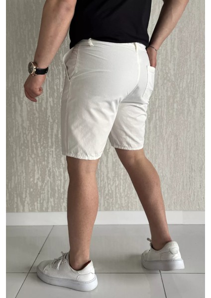 Bel Bağcıklı Fermuarlı Erkek Şort P-00015479 modelleri