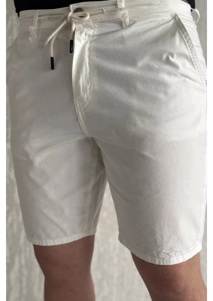 Bel Bağcıklı Fermuarlı Erkek Şort P-00015479 fırsatları