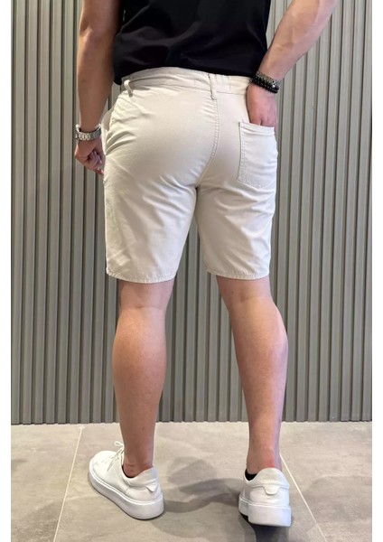 Bel Bağcıklı Fermuarlı Erkek Şort P-00015479 modelleri