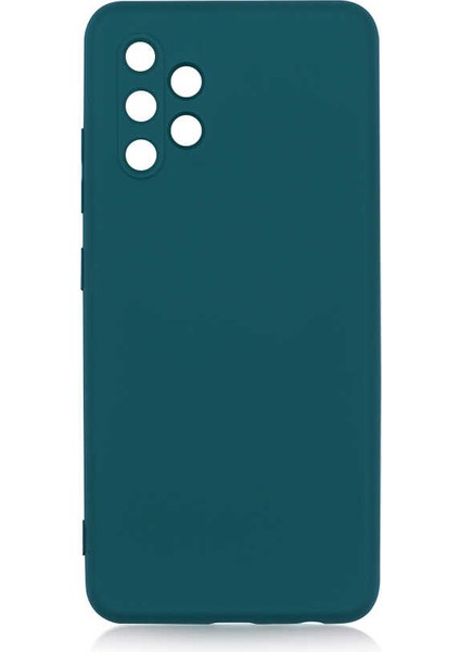Samsung Galaxy A32 4g ile Uyumlu Kılıf Koyu Yeşil Lansman Kapak Orijinal (Samsung Galaxy A32 4g ile Uyumlu, Koyu Yeşil)