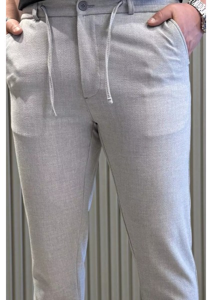 Bel Lastikli Fermuarlı Erkek Jogger Pantolon P-00015482 fırsatları