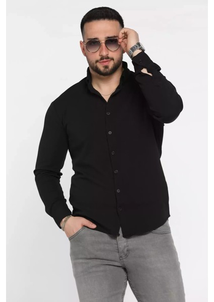 Erkek Uzun Kol Gömlek P-00015485 fiyatları