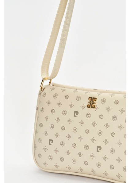 Bej Monogram Kadın Omuz Çantası 05PO22Y1550 fırsatları