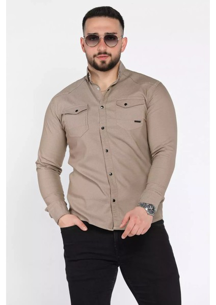 Erkek Çıtçıtlı Gömlek P-00015484