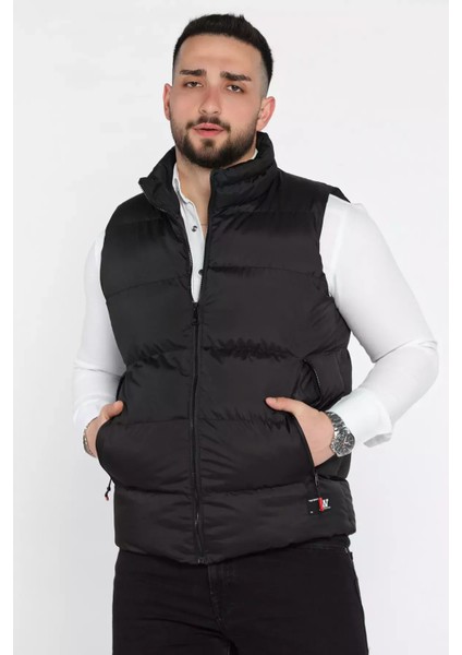 Erkek Çift Cepli Şişme Astarlı Yelek P-00015474