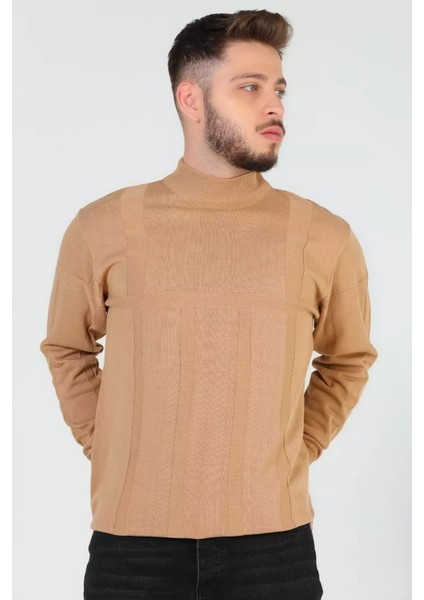 Erkek Desenli Triko Kazak P-00005270