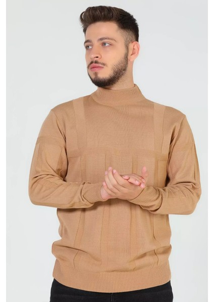 Erkek Desenli Triko Kazak P-00005270