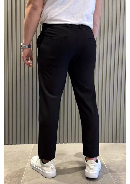 Bel Lastikli Fermuarlı Erkek Jogger Pantolon P-00015482 modelleri