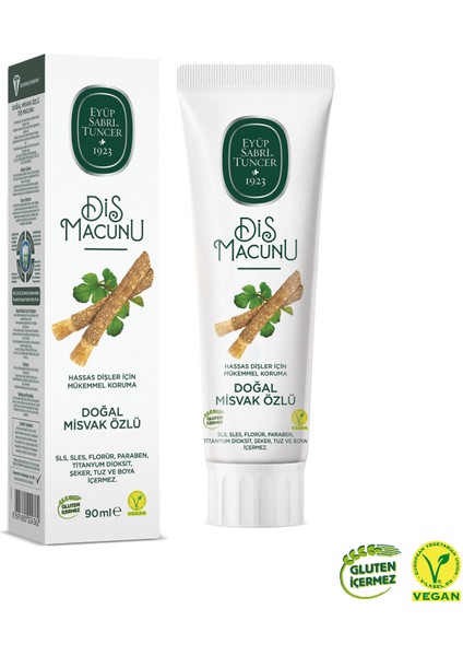 Doğal Misvak Özlü Diş Macunu 90 ml modelleri