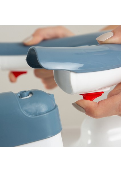 Yandan Açılır Banyo & Mama Oturağı Indigo