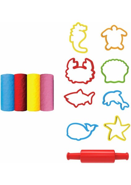 03684 Art Craft Deniz Hayvanları Hamur Set 200 gr fiyatları