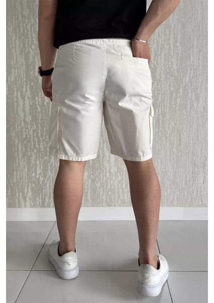 Kargo Cepli Bel Bağcıklı Erkek Şort P-00015442 modelleri