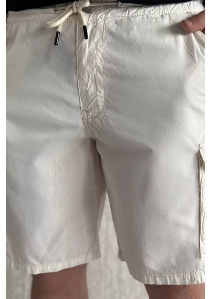 Kargo Cepli Bel Bağcıklı Erkek Şort P-00015442 fırsatları