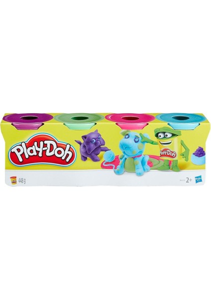 B5517 Play-Doh 4'lü Hamur / +2 Yaş