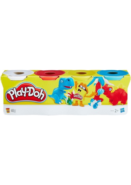 B5517 Play-Doh 4'lü Hamur / +2 Yaş modelleri