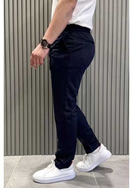 Bel Bağcıklı Düz Paça Erkek Jogger Pantolon P-00015473 fiyatları
