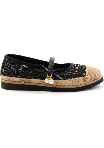 Siyah Kadın Espadril K01678016022