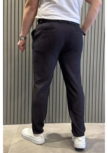 Erkek Bel Lastikli Bağcıklı Jogger Pantolon P-00015416