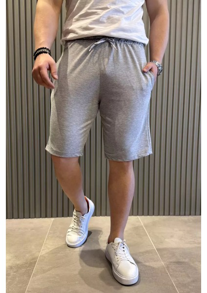 Erkek Cepli Bel Bağcıklı Şort P-00015414