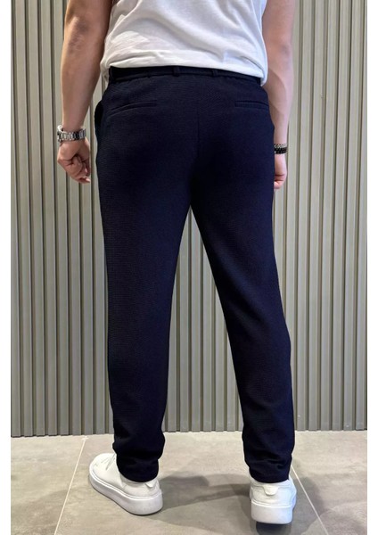 Erkek Bel Lastikli Bağcıklı Jogger Pantolon P-00015416