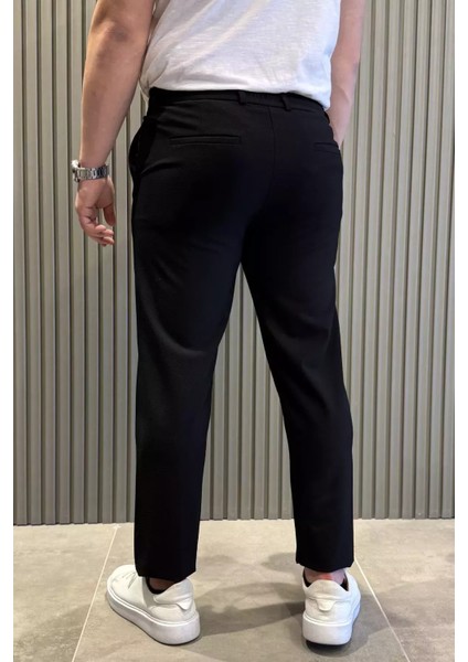 Erkek Bel Lastikli Bağcıklı Jogger Pantolon P-00015416