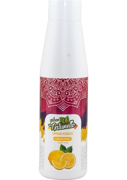 Naturello Limon Püresi 1000 gr x 6lı Koli