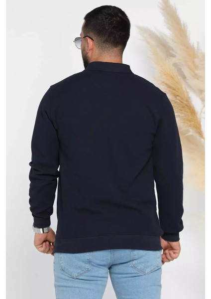 Erkek Polo Yaka Selanik Sweatshirt P-00012640 modelleri