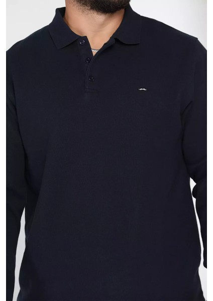 Erkek Polo Yaka Selanik Sweatshirt P-00012640 fırsatları