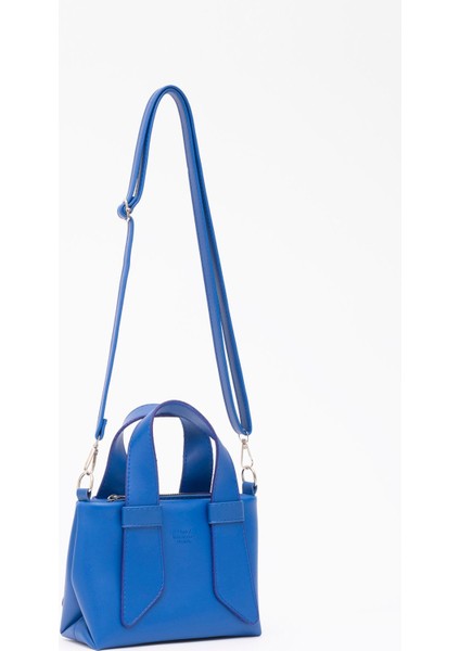 Saks Mavi Shk60 Deri, Tek Bölmeli, Fermuarlı, Ayarlanabilir Askılı, El, Kol Ve Omuz Çantası fiyatları
