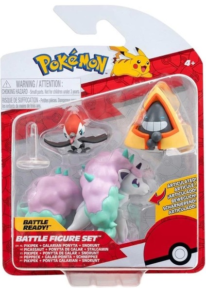 Nessiworld Pok 95155-K Pokemon Battle 3'lü Figür Seti fırsatları