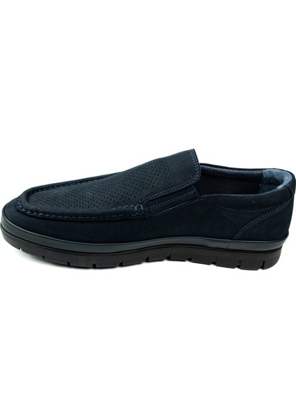 1922 Lacivert Nubuk Deri Erkek Günlük Ayakkabı modelleri