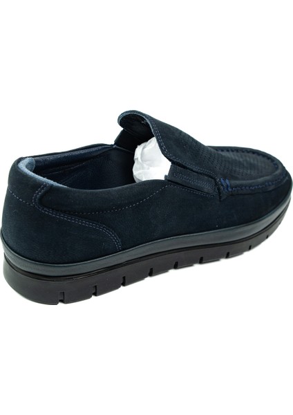 1922 Lacivert Nubuk Deri Erkek Günlük Ayakkabı fırsatları