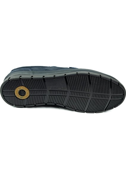 1922 Lacivert Nubuk Deri Erkek Günlük Ayakkabı indirimleri